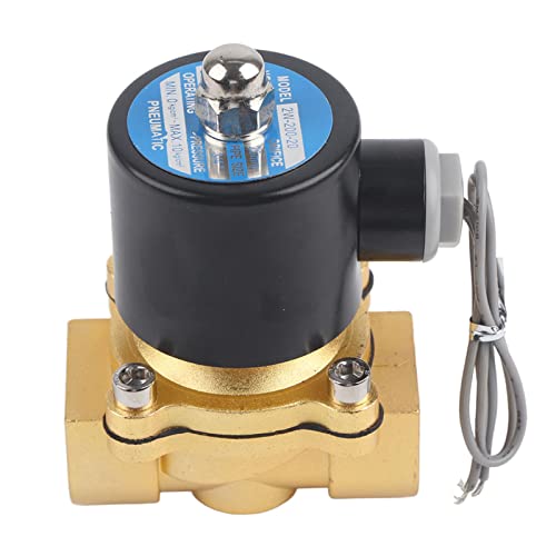 24V DC Normally Closed Solenoid Valve DN20 - Electric Magnetic Water Gas Oil Valve for Industrial, HVAC & Plumbing Systems