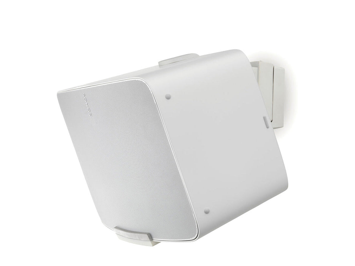Flexson Wall Mount Bracket for Sonos Five Speaker - Secure and Adjustable Support for Optimal Sound Placement - Perfect for Home Theater, Living Room, and Office Audio Setup