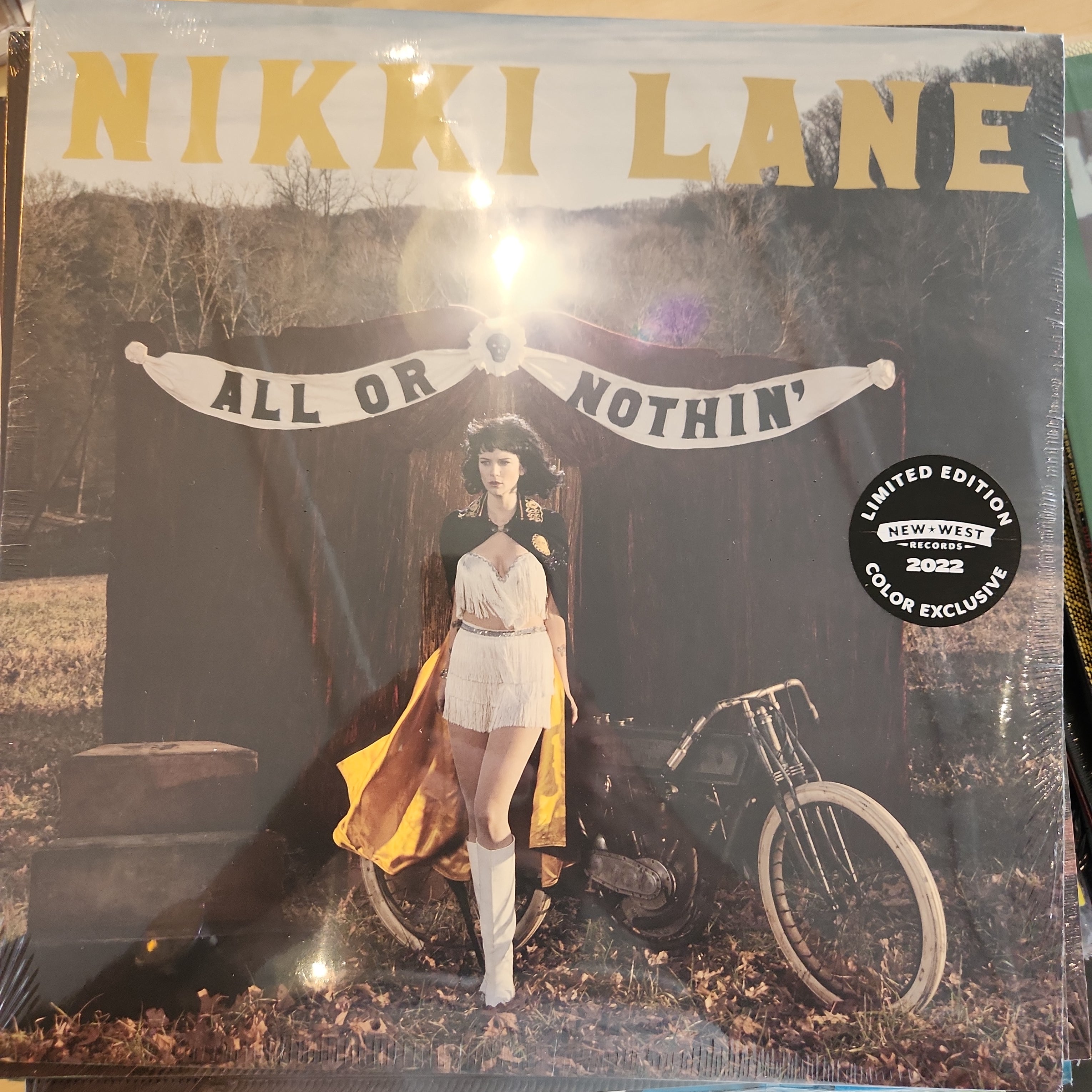 Nikki Lane All or Nothin' Vinyl LP Record - Country Music Album for Collectors & Audiophiles, Perfect for Home Listening & Gifts