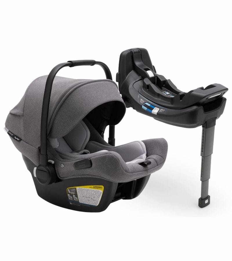 Nuna Bugaboo Turtle Air Convertible Car Seat with Base - Safe & Comfortable Infant to Toddler Car Seat for Travel & Daily Commute