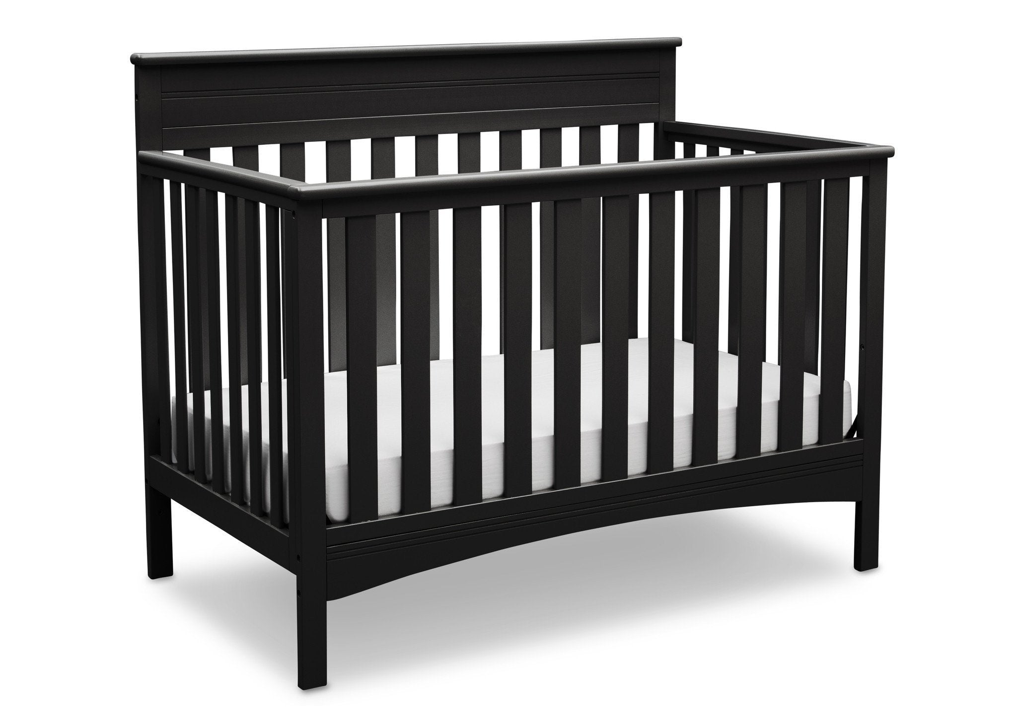 Fabio 4-in-1 Convertible Baby Crib - Toddler Bed, Daybed & Full-Size Bed - Safe & Stylish Nursery Furniture for Boys & Girls - Perfect for Newborns to Teens