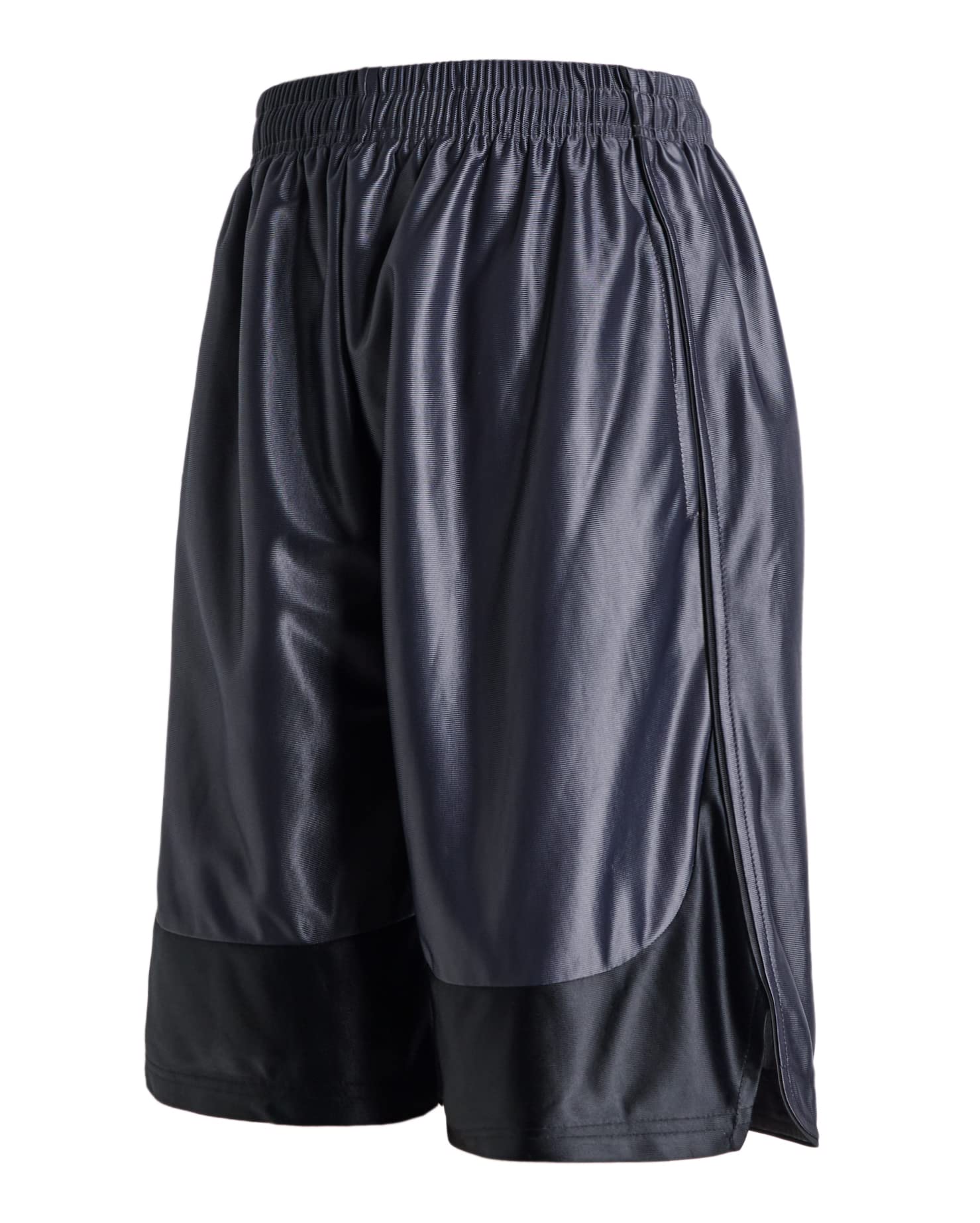 **Facitisu Men's Basketball Shorts - Breathable Athletic Gym Shorts with Pockets for Sports & Casual Wear**