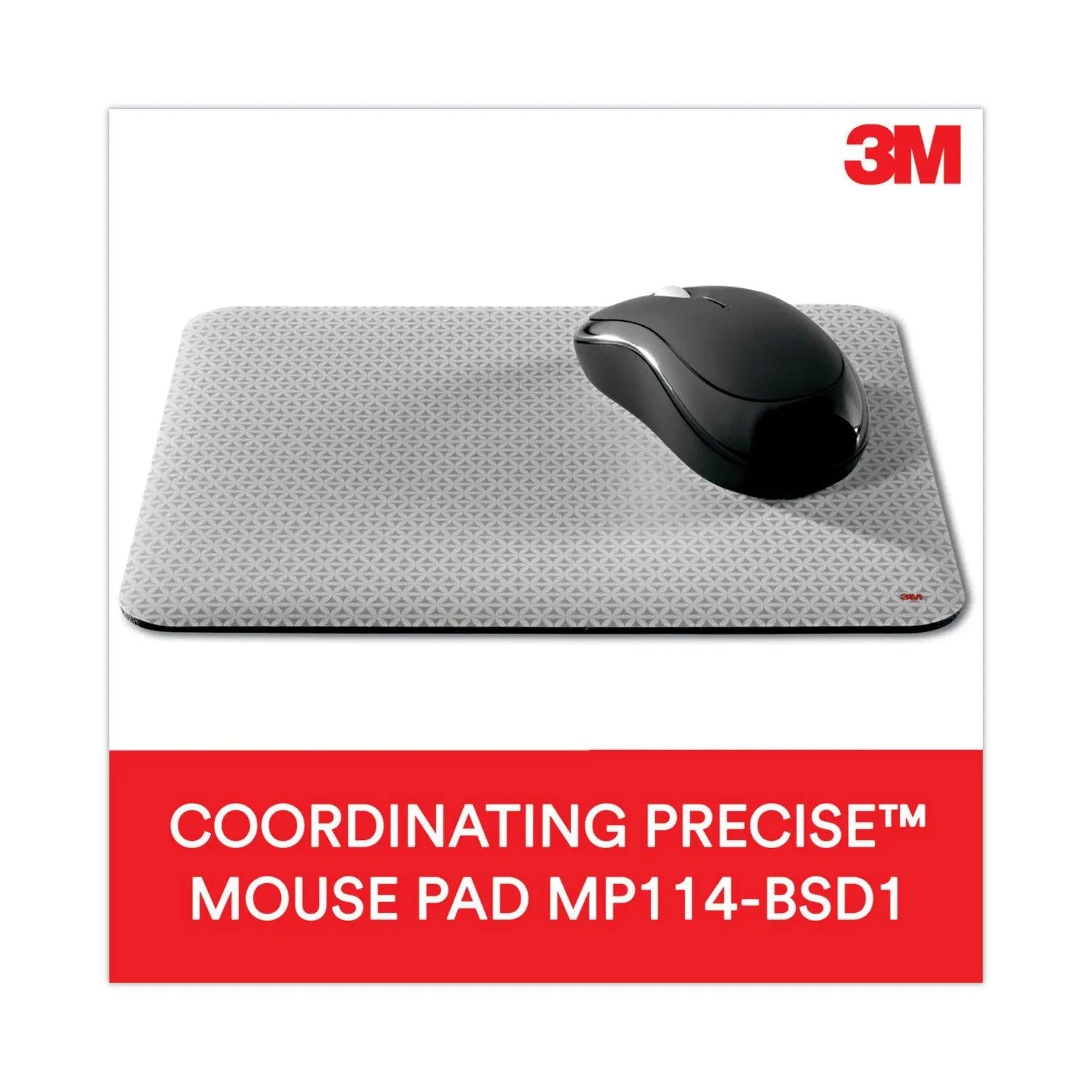 3M™ Antimicrobial Gel Thin Keyboard Wrist Rest - Extended Length 25