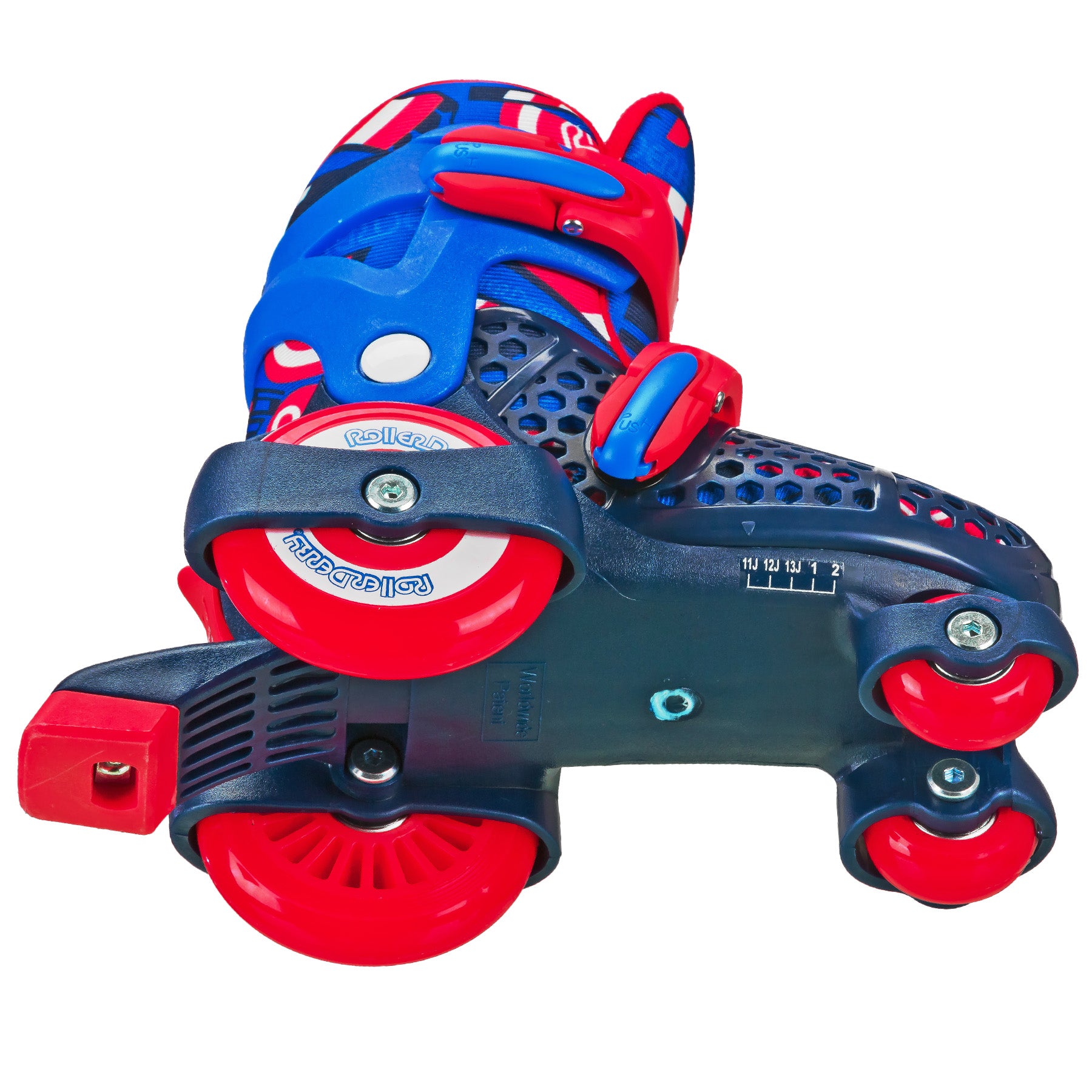 Fun Roll Adjustable Roller Skates for Boys - Perfect for Outdoor Play, Skate Parks & Birthday Gifts
