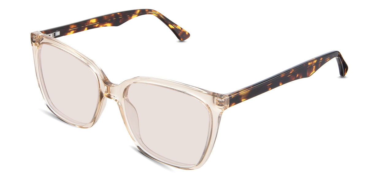 Elona Women's Prescription Tinted Glasses - Stylish & UV Protection for Reading, Driving & Outdoor Activities