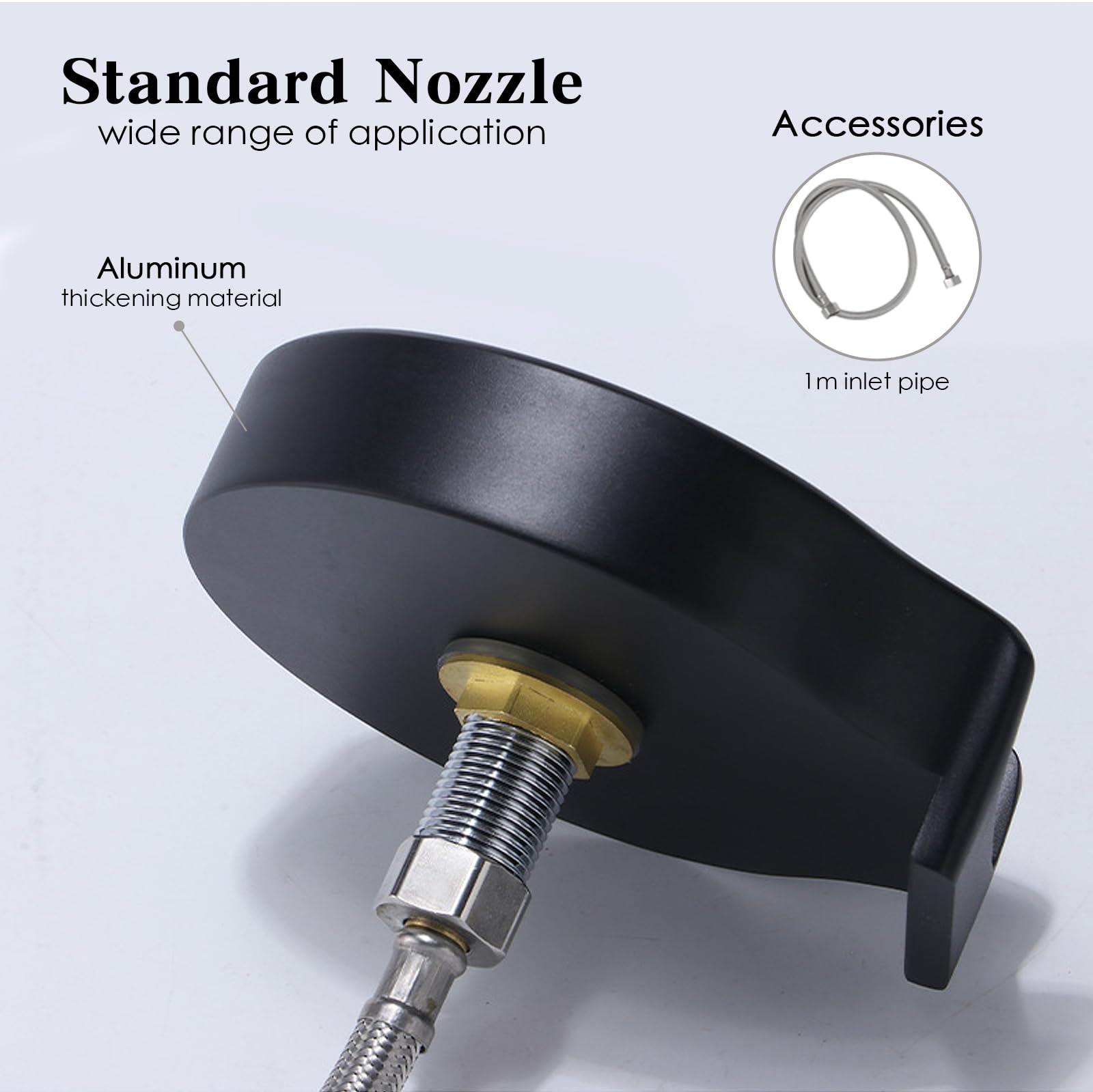 **Commercial Bar Glass Washer Faucet - Automatic Bottle & Glass Cleaning Device for Kitchen Sink - Heavy-Duty Black Washing Accessory (Ideal for Bars, Restaurants & Home Brewing)**