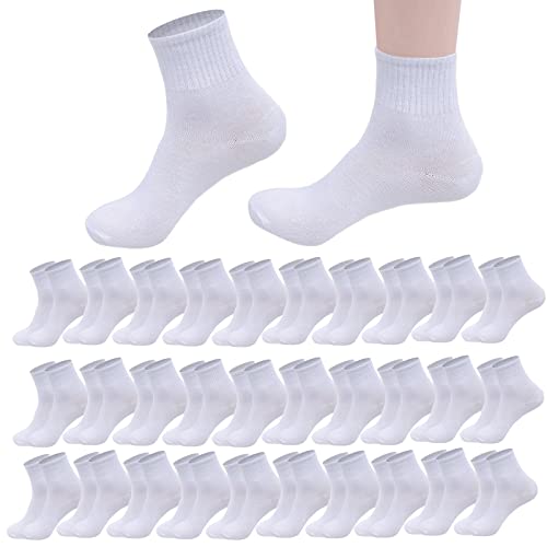 30 Pairs White