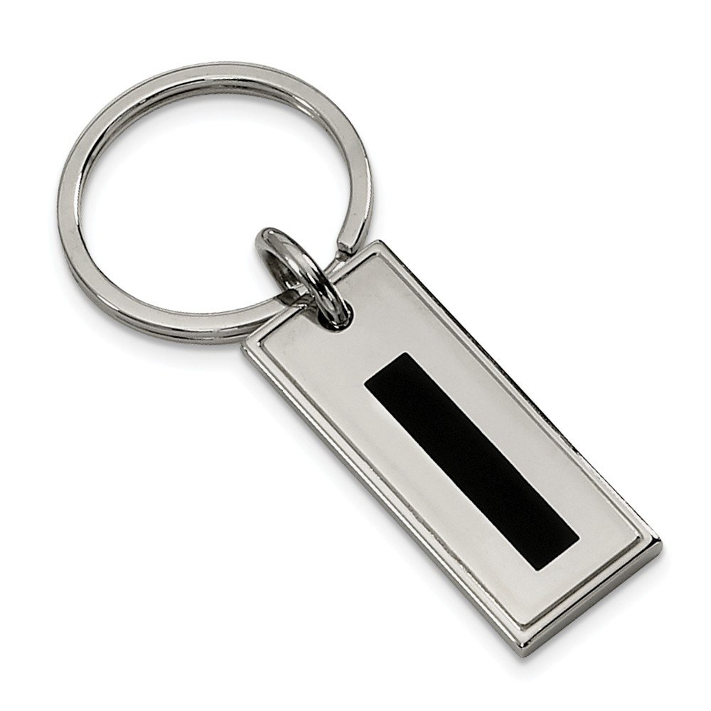 Premium Stainless Steel Men's Bracelet with Enamel Finish - Money Clip & Key Ring Gift Set (8.5