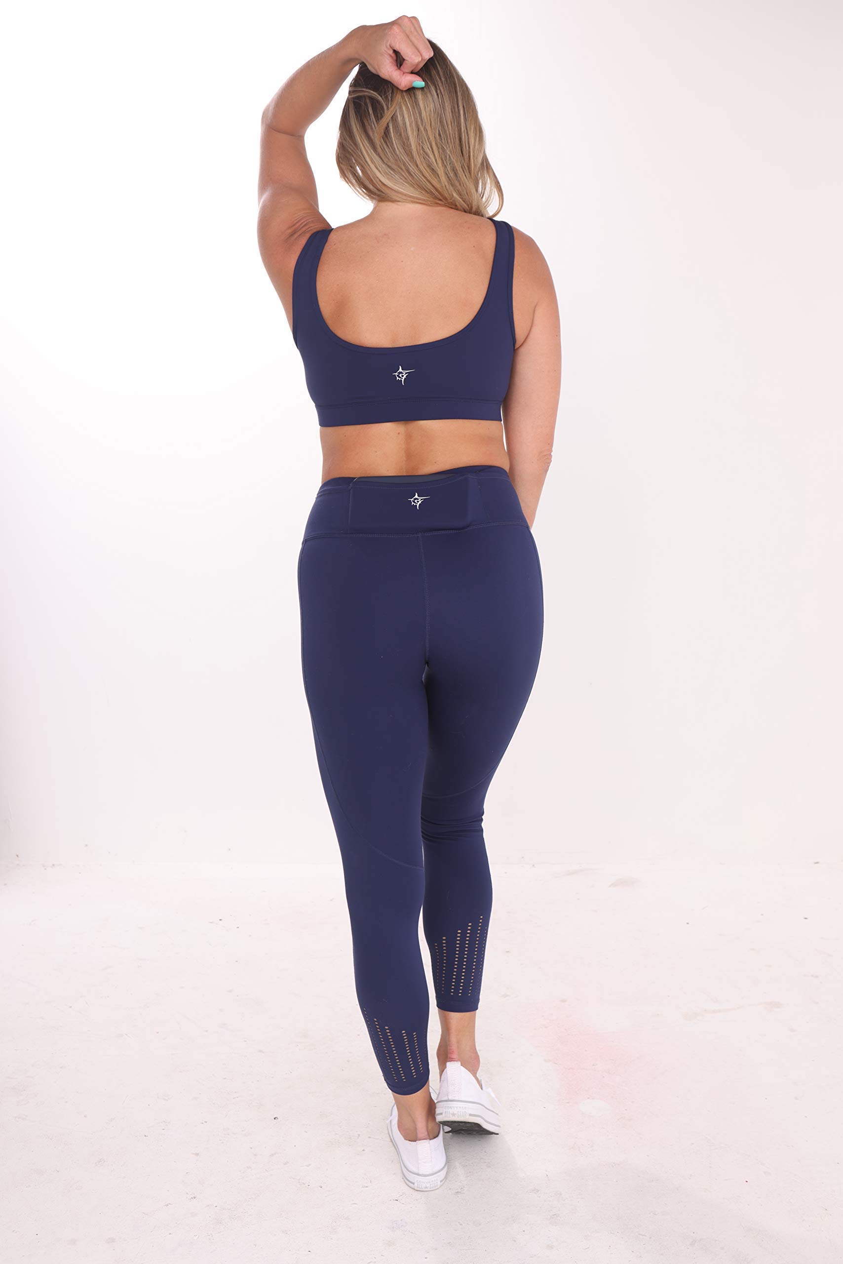 High-Quality White Water Sports Bra for Women - Moisture-Wicking & Supportive Activewear for Running, Yoga & Workouts