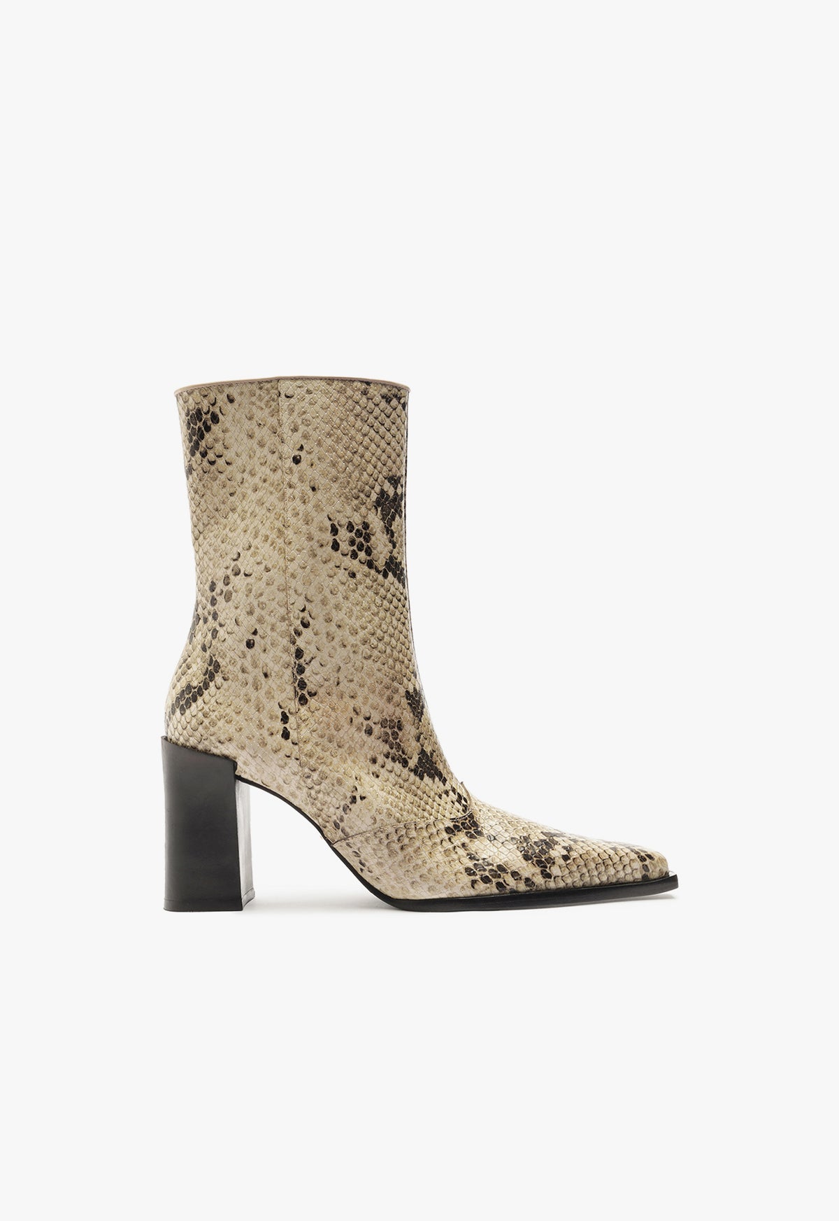Raffaela Leather Bootie Women's High Heel Ankle Boots - Fashionable & Comfortable for Party, Office & Night Out