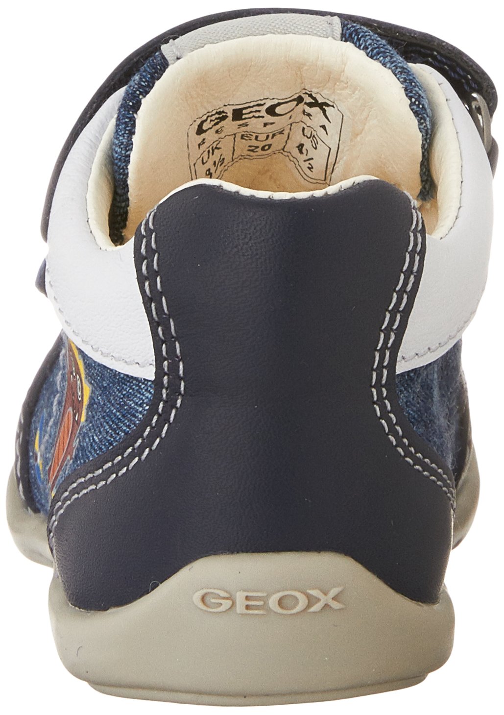 Geox Boys' Velcro Sneakers - Lightweight Breathable School Shoes for Kids | Perfect for Running, Playground & Daily Wear