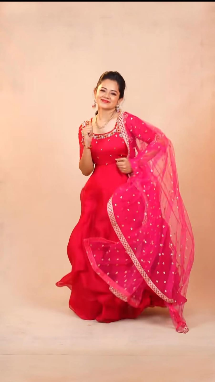 Roshika Premium Handmade Lehenga Choli Set for Women - Traditional Indian Bridal Wear for Weddings & Festivals
