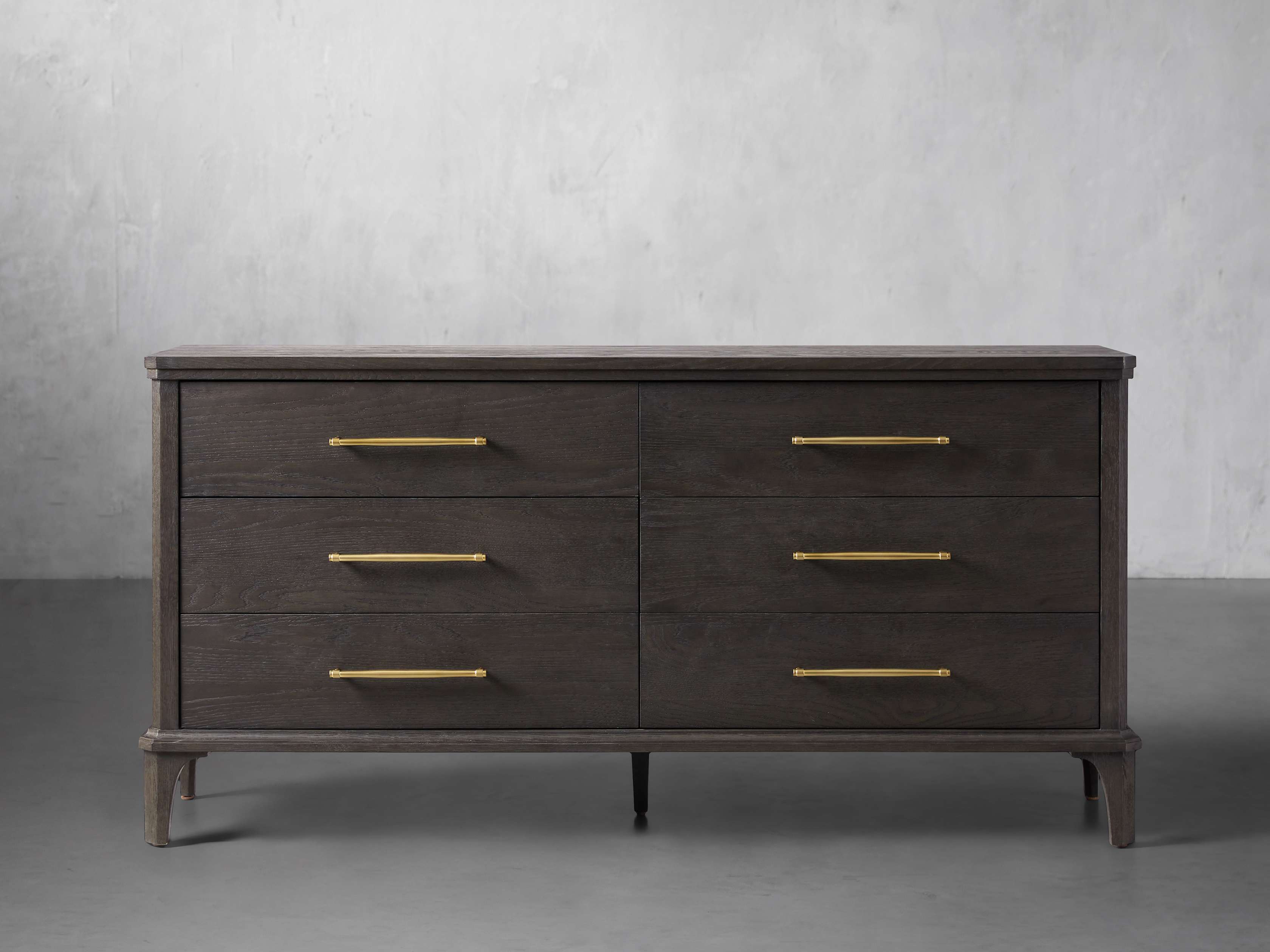St. Martin 6-Drawer Dresser - Modern Wooden Chest of Drawers for Bedroom, Living Room & Office Storage Organization