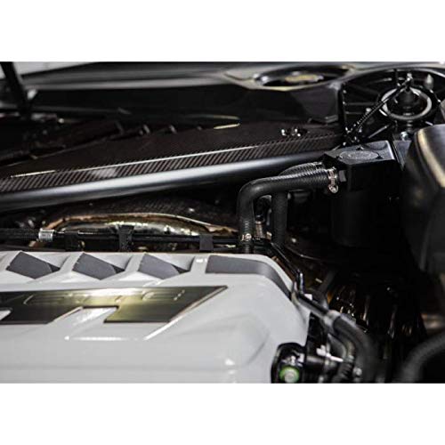 MMBCC-C8-20 Baffled Oil Catch Can Kit for Chevrolet C8 Corvette 2020-2024 (Coupe & Targa) - Reduces Engine Sludge & Improves Performance - Perfect for Track Days & High-Performance Driving