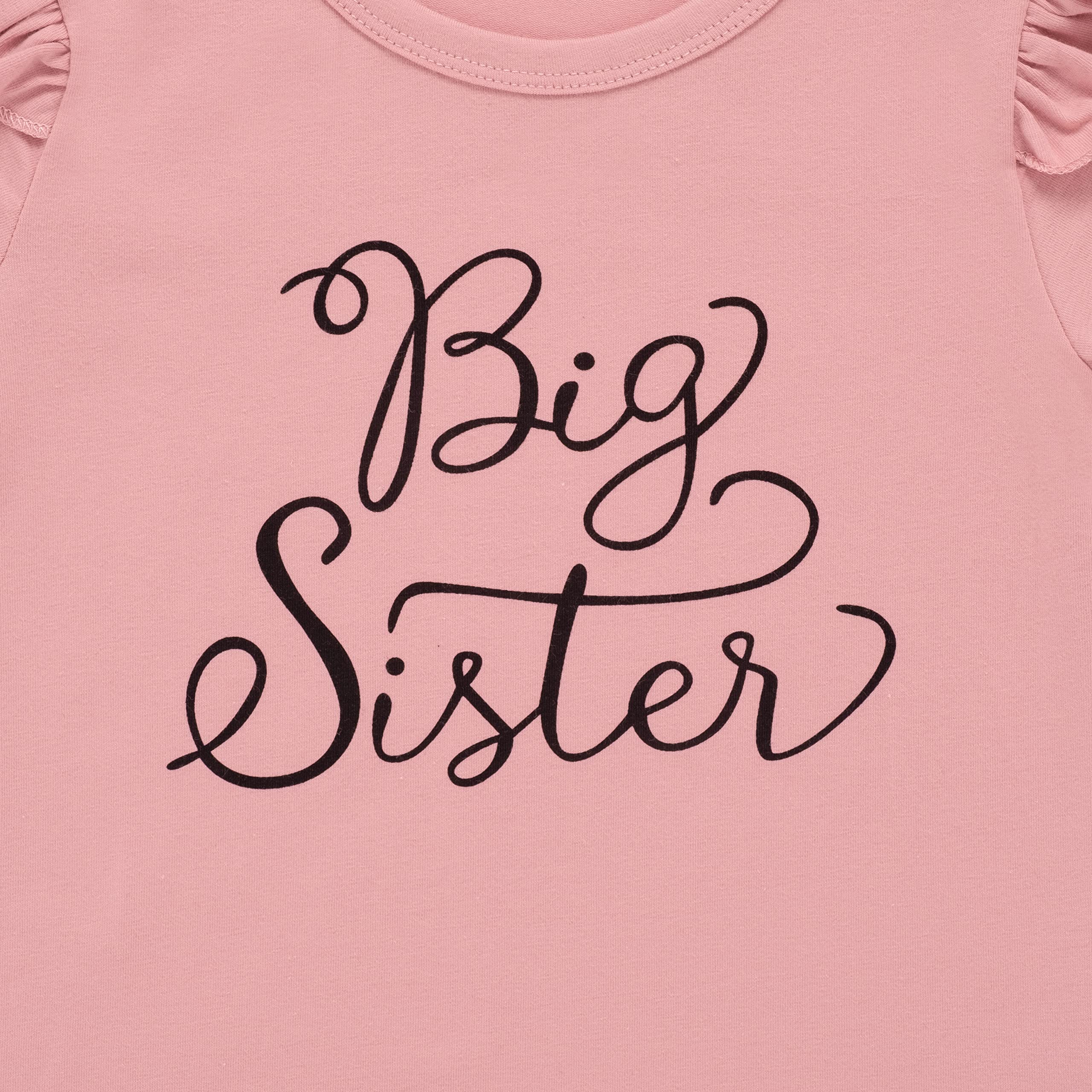Adorable Toddler Baby Girl Matching Outfits - Pink Floral Pants Set for Little Sister & Big Sister | Perfect for Family Photos, Sibling Bonding & Special Occasions