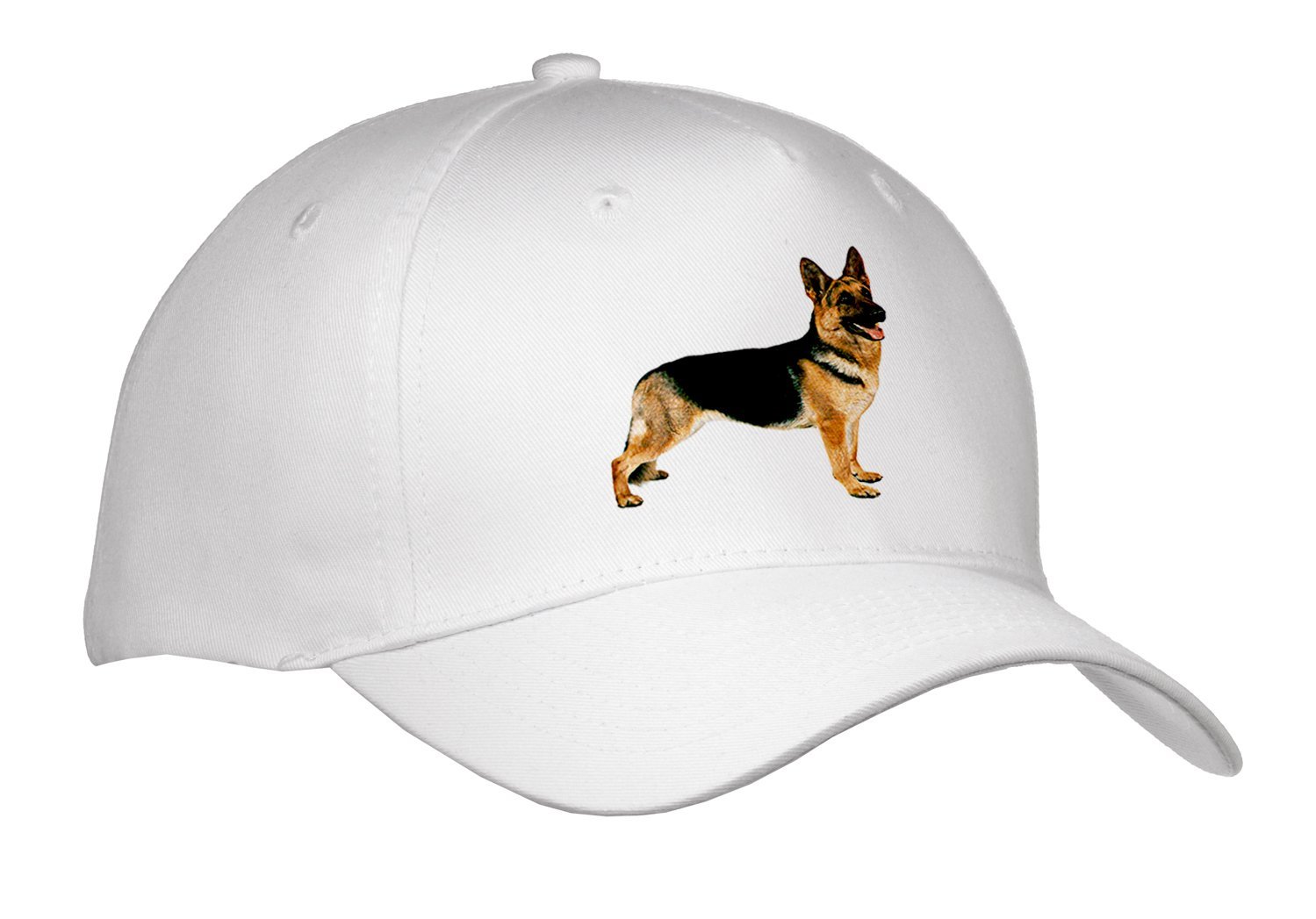 3D Rose German Shepherd Dog Baseball Cap for Adults - Adjustable & Stylish Pet Lover Hat for Men & Women - Perfect for Outdoor Activities, Hiking, and Dog Walking