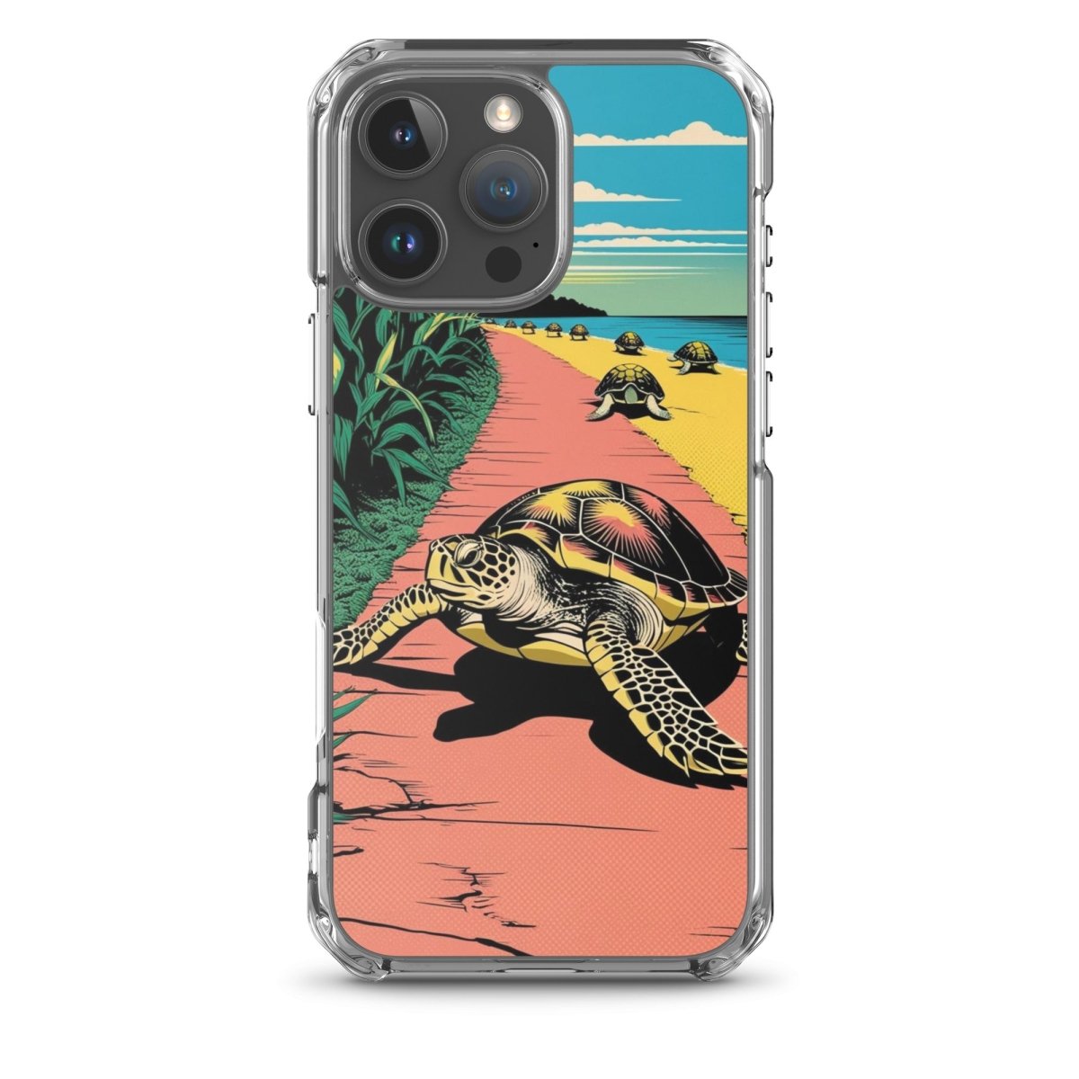 Turtle Path 'One Day at a Time' iPhone MagSafe Case - Durable Protective Cover for iPhone 12/13/14 Pro - Perfect for Daily Use, Work & Outdoor Activities