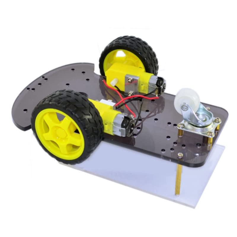 2WD Smart Car Chassis Kit Replacement Parts - DIY Electronic Car Kit for Robotics Projects & STEM Education