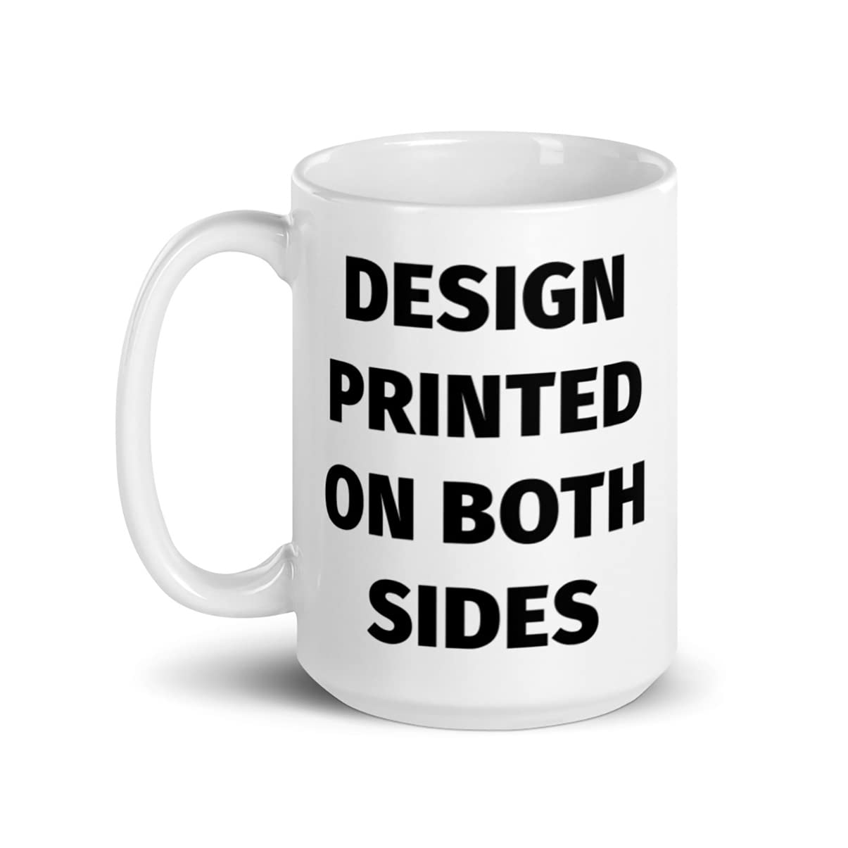 Custom Personalized Name Dachshund Coffee Mug - 15oz Ceramic Cup with Red Brown Standing Design, Funny Gift for Dog Lovers, Women & Men (Christmas, Birthday, Anniversary) - Perfect for Office, Home Use & Gift Giving