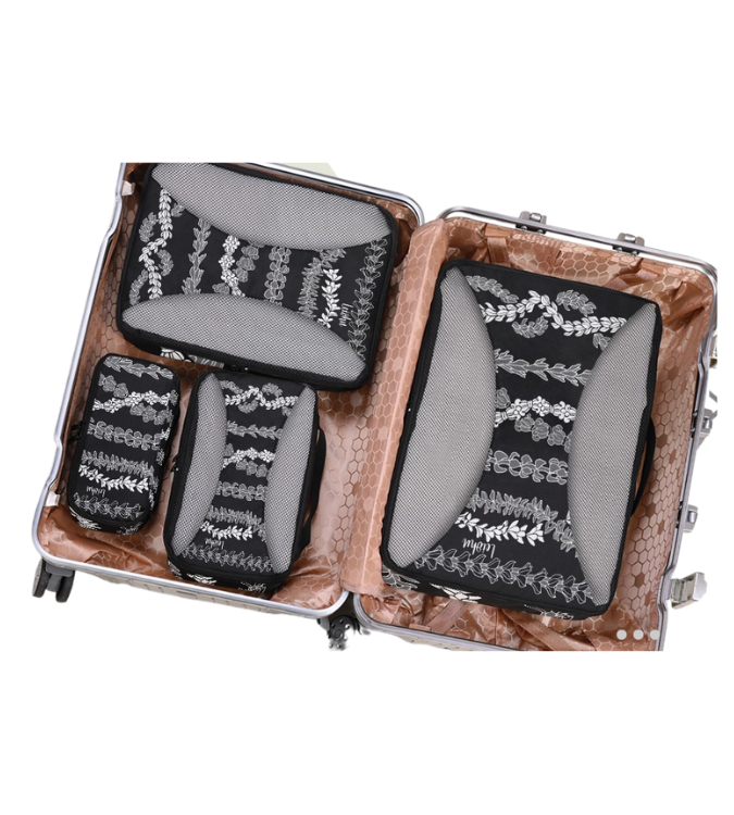 Forever Lei 'Ele'ele Packing Cubes - Lightweight Travel Organizers for Luggage & Suitcases | Perfect for Vacations, Business Trips & Backpacking