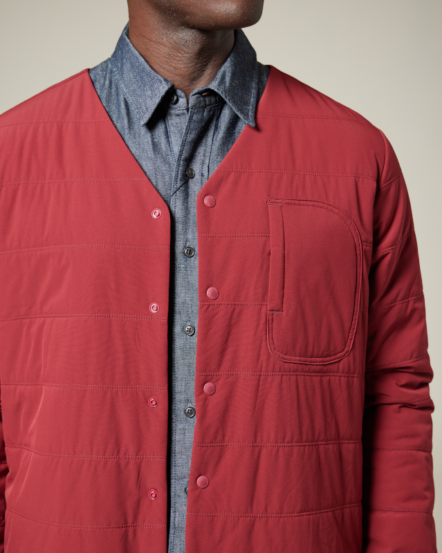 Stylish Flexible Insulated Cardigan for Women & Men - Lightweight Warm Winter Jacket for Outdoor Activities, Travel & Work