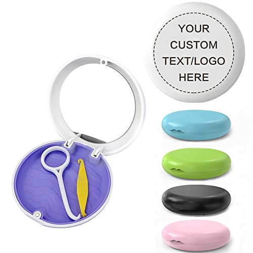 50pcs Diy Aligner Case With Mirror