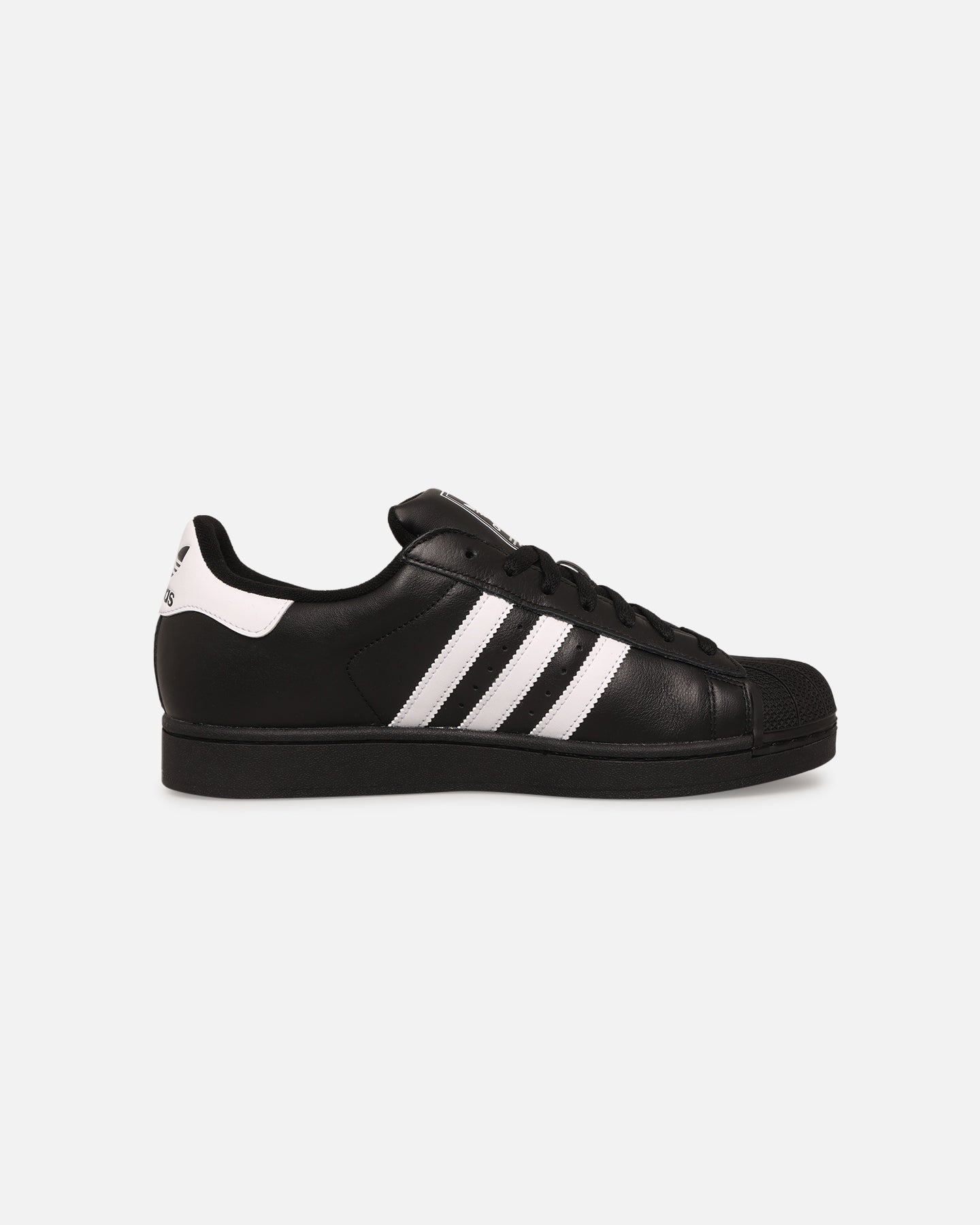 Adidas Superstar II Black Sneakers - Classic White Shell Toe Shoes for Men & Women | Perfect for Casual Wear, Street Style & Everyday Comfort