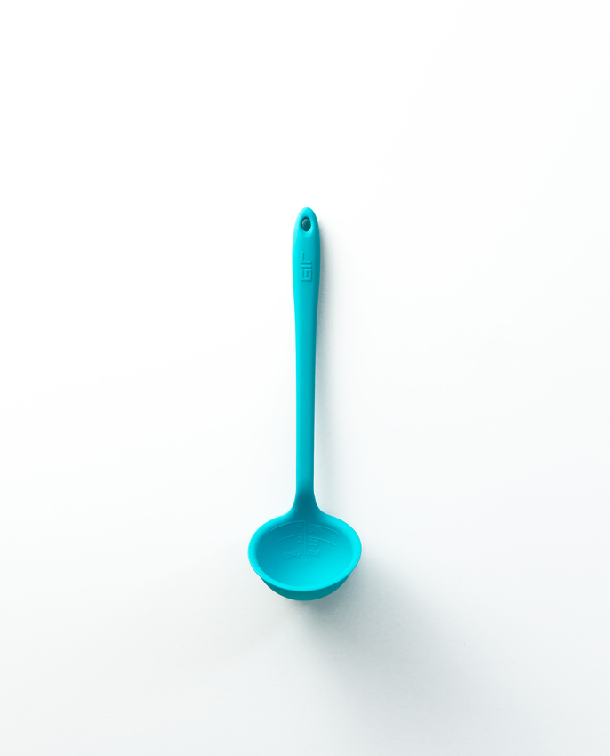 GIR Skinny Ladle - Premium Silicone Cooking Spoon for Non-Stick Cookware | Perfect for Sauces, Soups & Stirring | Ideal for Home Chefs & Professional Kitchens