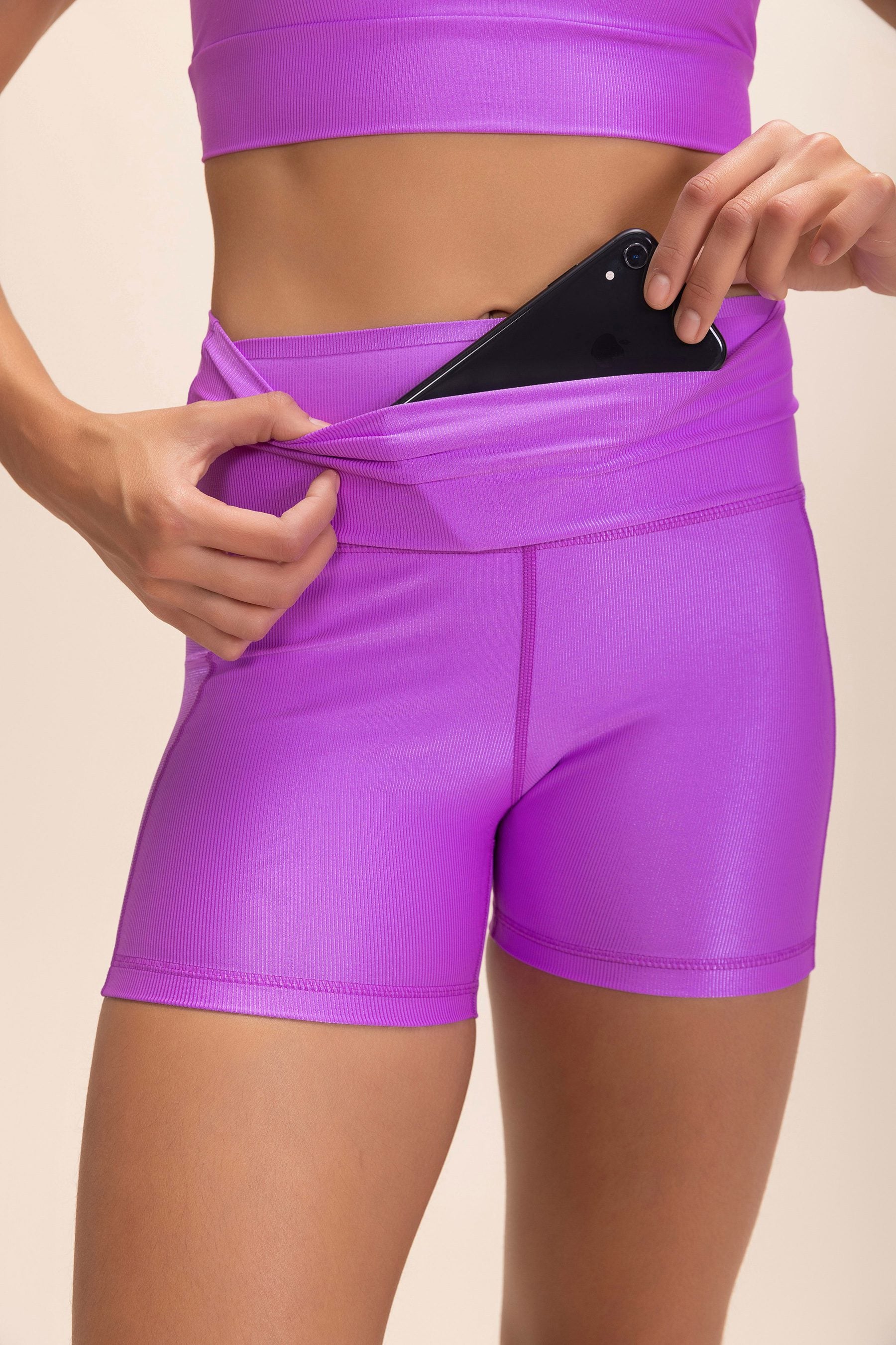 Allure® Adaptiv Fit Shorts - Women's Stretch Workout Shorts for Running, Yoga & Gym - High Waist Comfort & Breathable Fabric for Active Lifestyles