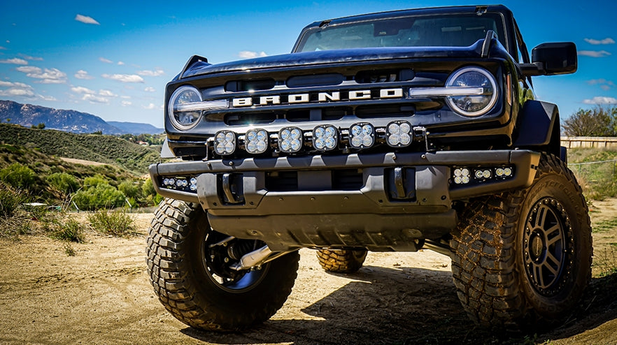 Ford Bronco Baja Designs Pro Series Fog Pocket Kit - High Performance LED Off-Road Lighting for Adventure & Night Driving