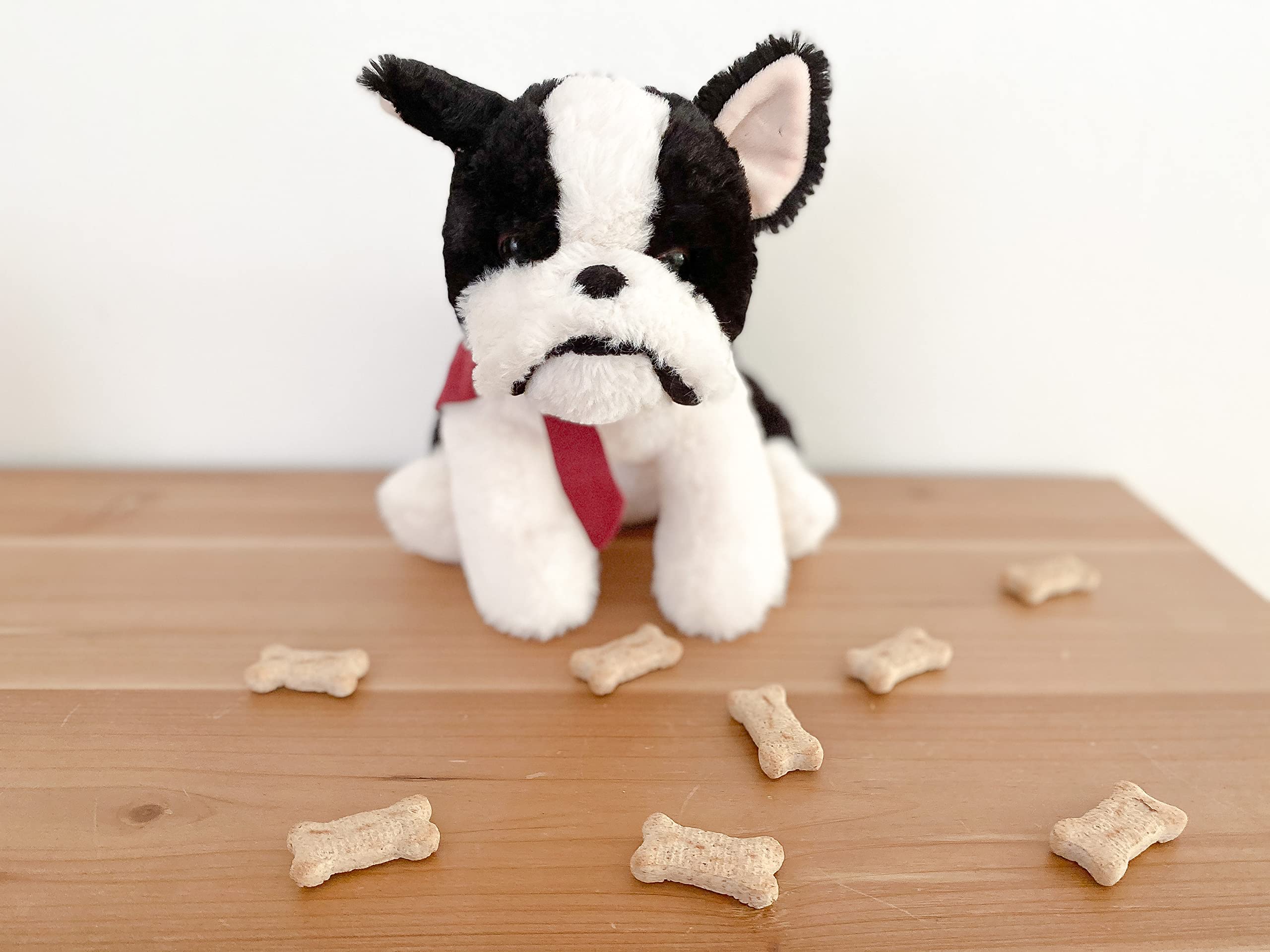 MON AMI Francois 12” French Bulldog Stuffed Animal - Handmade Soft Plush Toy for Boys, Girls & Kids of All Ages | Cuddly Companion for Bedtime, Playtime & Gifts