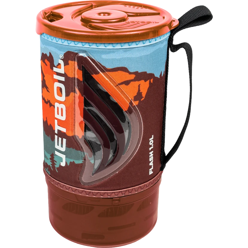 Jetboil Flash 1.0L Compact Camping Stove System - Fast Boiling Water for Backpacking, Hiking & Outdoor Adventures