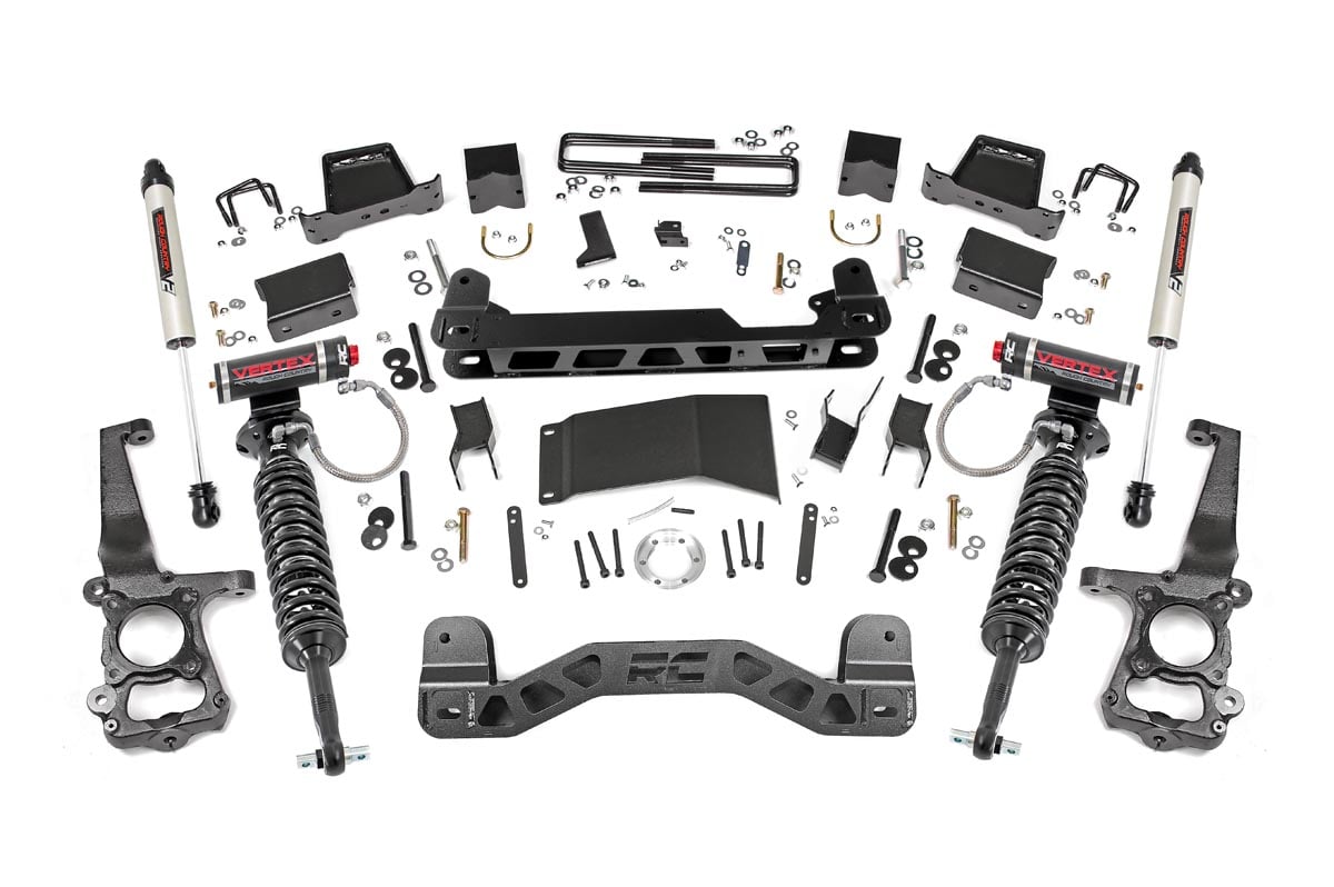 Vertex/V2 6 Inch Lift Kit for Ford F-150 4WD (2015-2020) | Heavy Duty Suspension System | Model 55757 | Off-Road Adventure & Truck Customization Upgrade