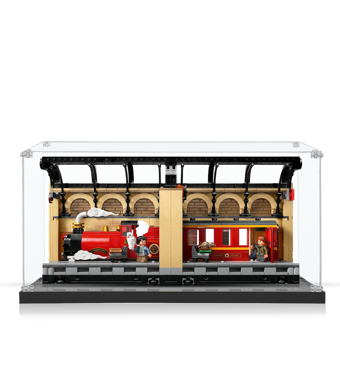 LEGO® Harry Potter™ Book Nook: Hogwarts™ Express 76450 Display Case - Premium Protection for Collectible LEGO Sets - Perfect for Home Decor, Office Display & Gift Giving