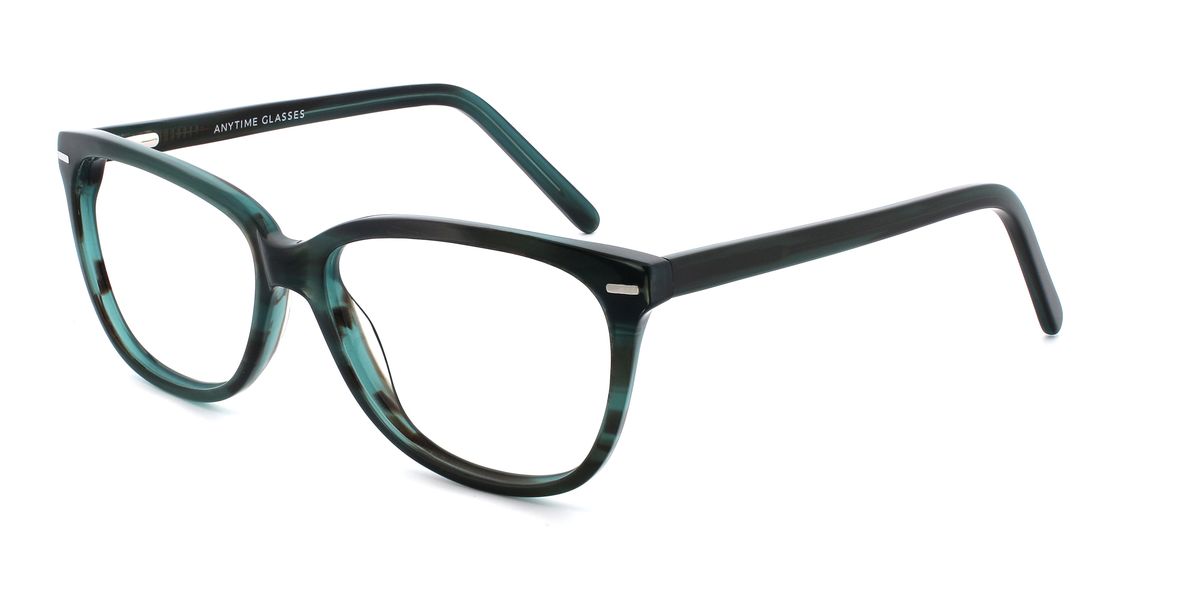 Stylish Striped Round Rectangular Reading Glasses Frame A16316 - Perfect for Reading, Office Work & Fashion Accessories