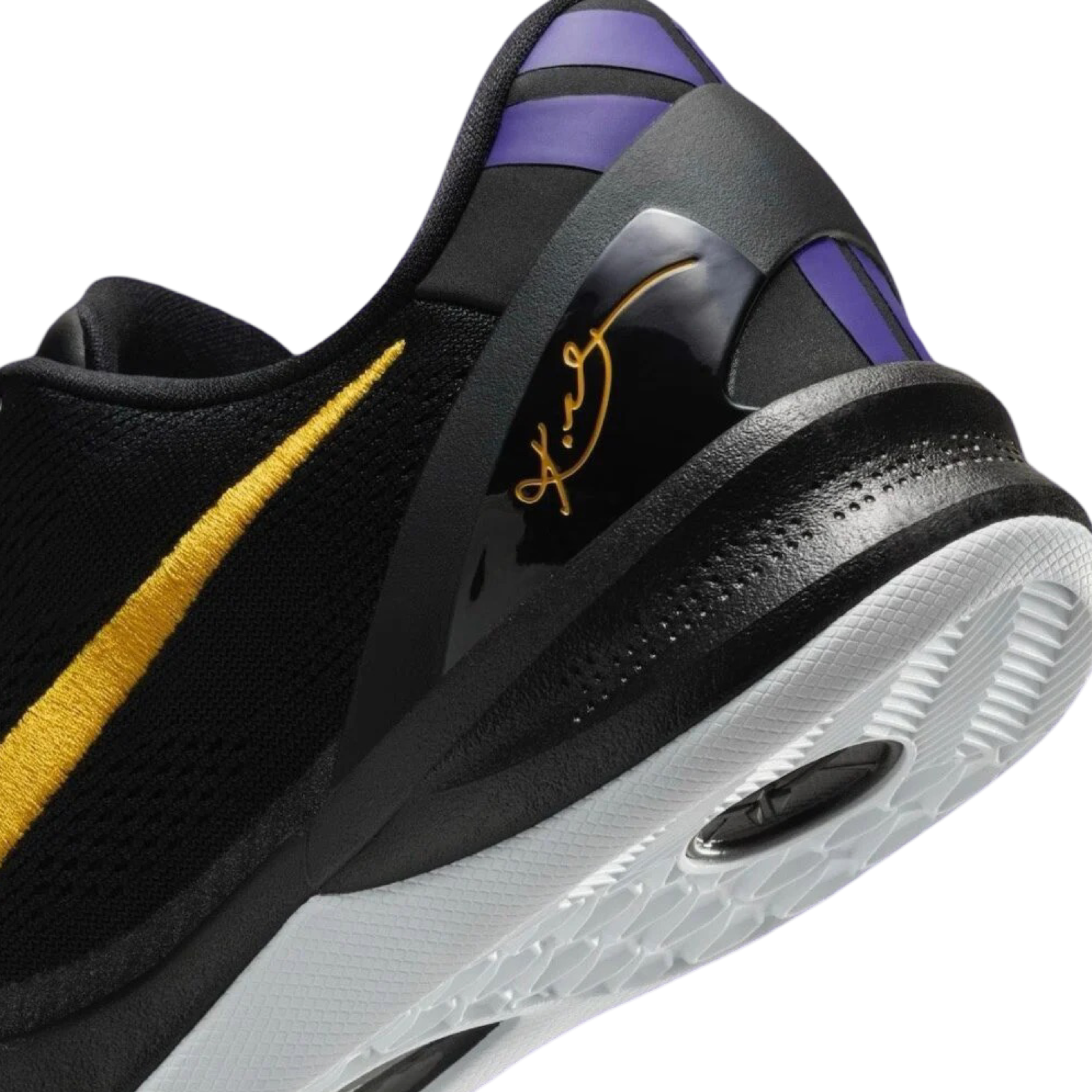 Nike Kobe VIII Protro Basketball Shoes - Black, University Gold & White for Men | High-Performance Court Sneakers for Basketball & Casual Wear