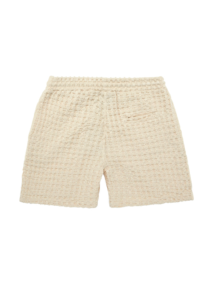OAS Waffle Shorts for Men - Breathable Cotton Lounge Shorts with Comfortable Elastic Waistband | Perfect for Gym, Running, Travel & Casual Wear