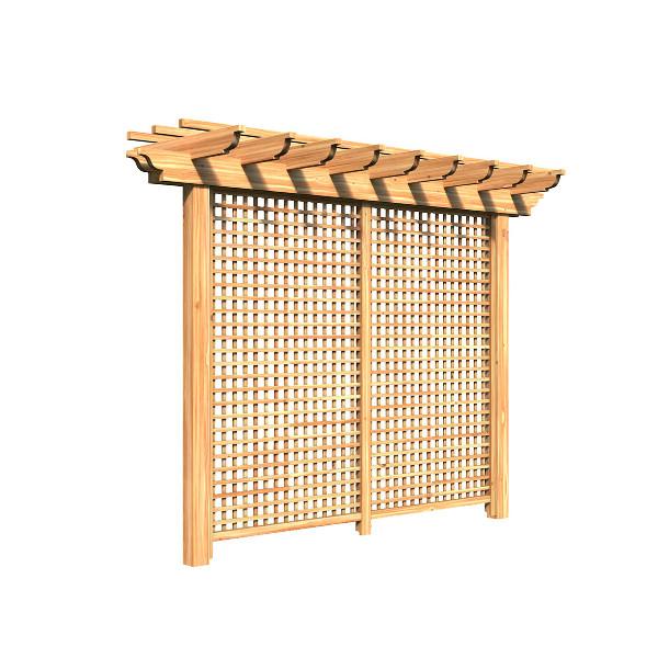 Premium Treated Pine Monterrey Pergola with Decorative Lattice - Perfect for Outdoor Patio, Garden, and Backyard Shade