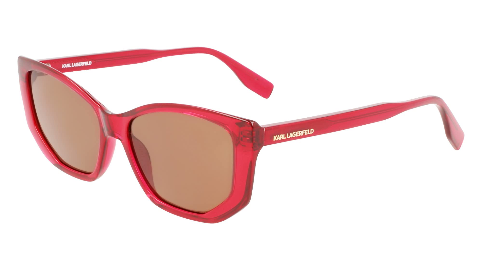KARL LAGERFELD Women's KL6071S Designer Sunglasses - UV Protection, Fashionable Cat Eye Frames for Women, Perfect for Beach, Driving & Outdoor Activities