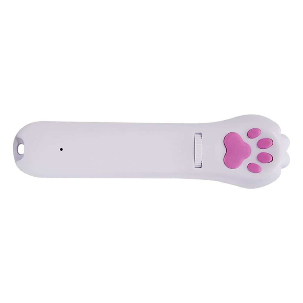 Balacoo Rechargeable Cat Teaser Toy - Interactive Cat Wand with LED Light for Play & Exercise - Perfect for Indoor Cats, Kittens & Playtime Bonding