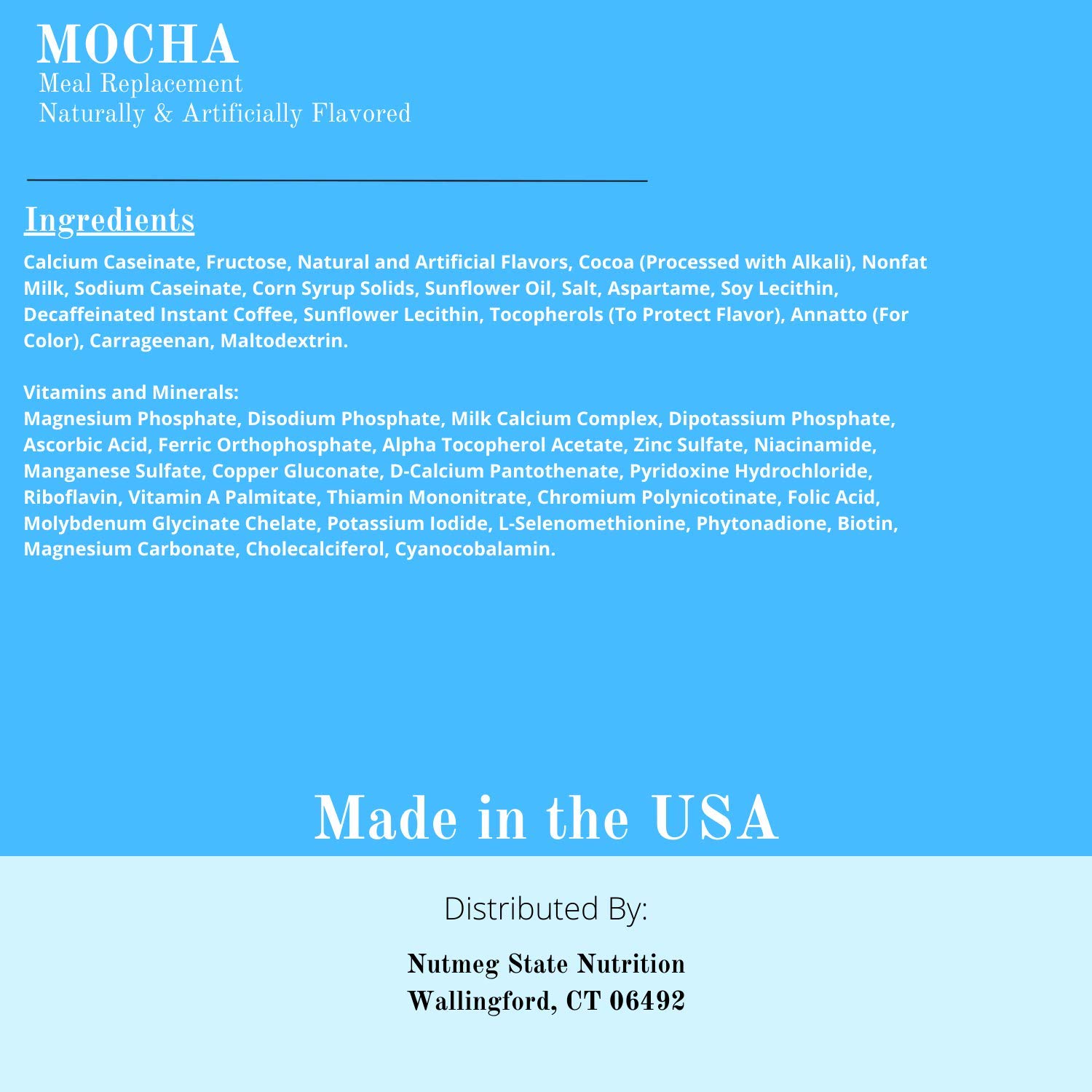 Diet Protein to Go Mocha Meal Replacement Shake - 100 Calories, 15g Protein Powder for Weight Loss & Muscle Recovery | Perfect for Breakfast, Post-Workout or On-the-Go Nutrition