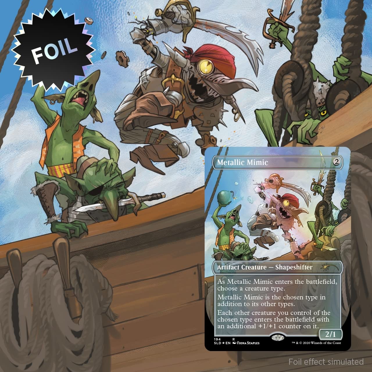 Premium Foil Magic: The Gathering Secret Lair Cards - All Natural Totally Refreshing Special Guest Fiona Staples Edition | Collectible MTG Cards for Tournaments, Casual Play & Gift Giving
