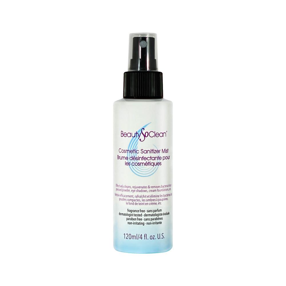 BeautySoClean Cosmetic Sanitizer Spray - Alcohol-Free Makeup Brush Cleaner & Beauty Tool Disinfectant | Perfect for Salon, Travel & Home Use