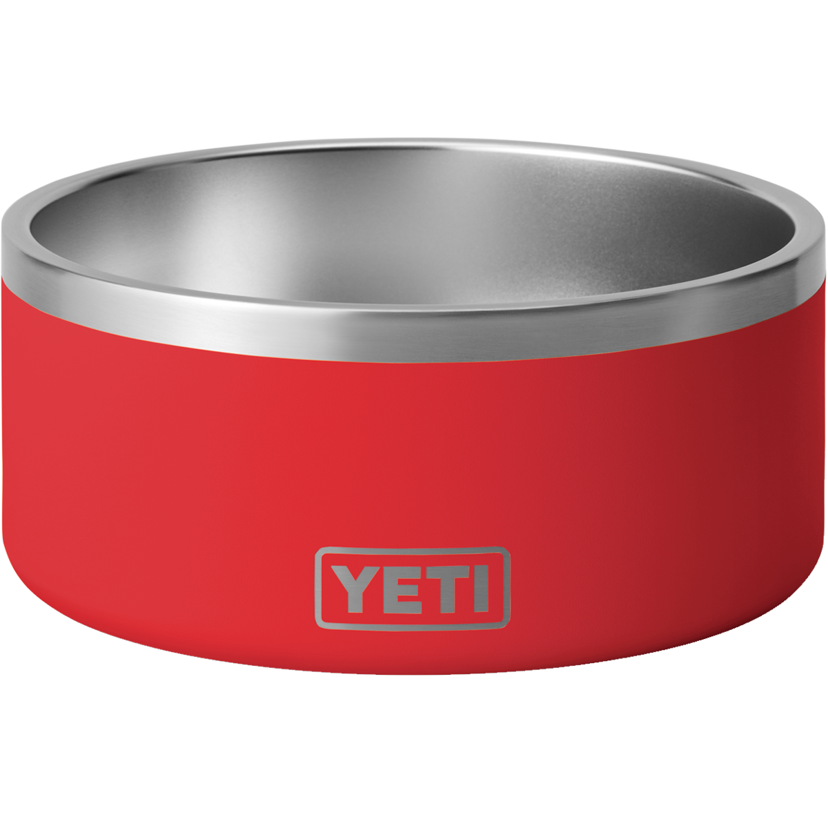 Boomer 8 Dog Bowl - Non-Slip Stainless Steel Pet Food & Water Dish for Large Dogs - Perfect for Indoor, Outdoor & Travel Use