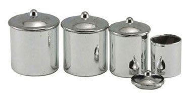 Premium Stainless Steel Canister Set - Airtight Food Storage Containers for Kitchen, Pantry & Countertop Organization | Ideal for Flour, Sugar, Coffee & Dry Goods