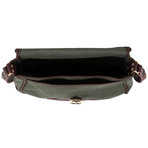 Duluth Pack #100 Deluxe Shell Bag - Waterproof Canvas Shoulder Bag for Hunting, Fishing & Outdoor Adventures - Perfect for Gear Storage & Travel Accessories