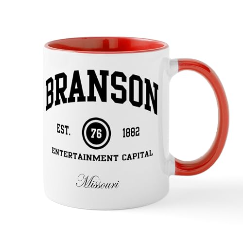 White/Red Inside - Branson, Missouri Live Ente Mug