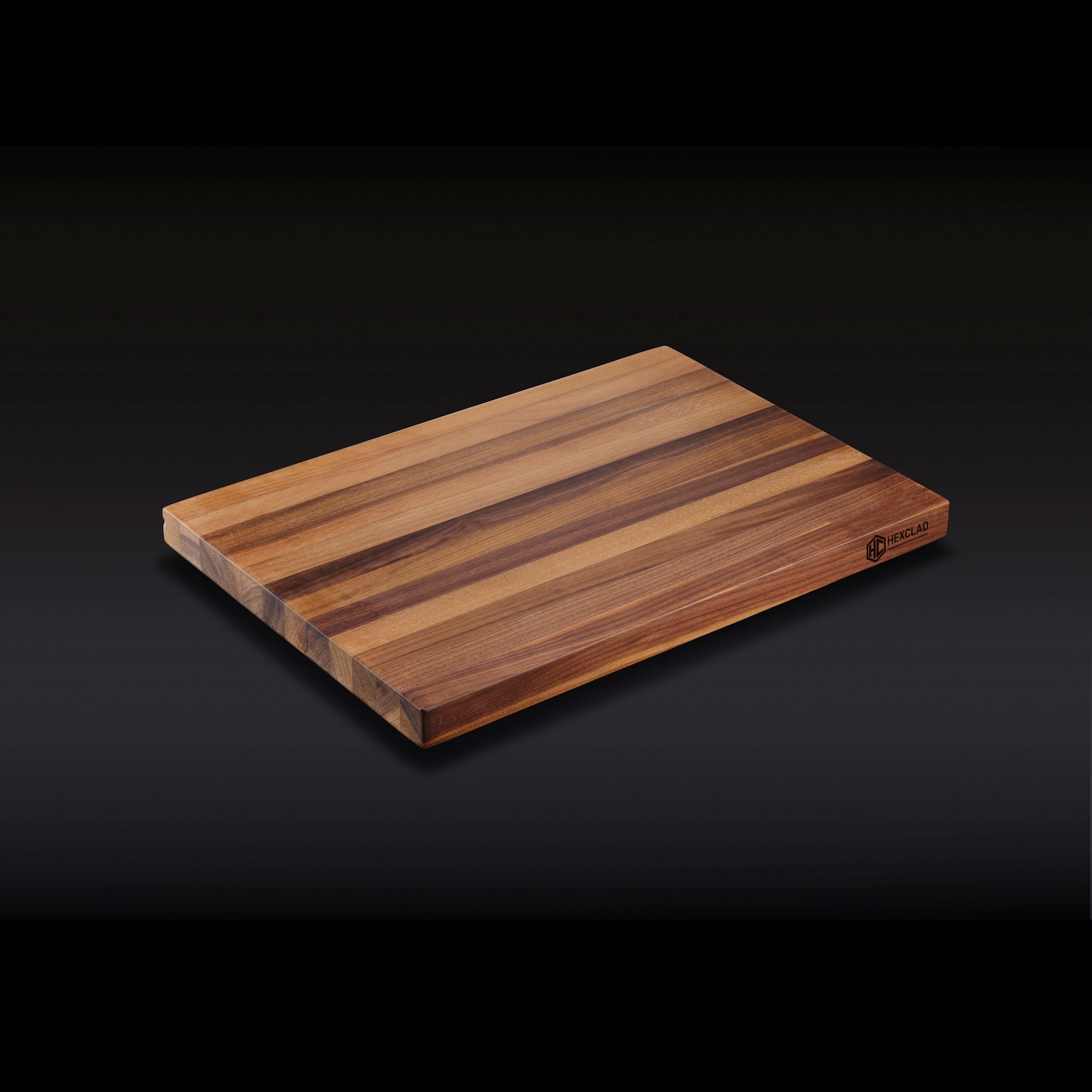 HexClad Premium Walnut Wood Cutting Board - Large 14x11 Inches - Durable & Knife-Friendly Chopping Board for Kitchen, Butcher Block for Meat, Vegetables, Fruits - Perfect for Home Chefs & Professional Kitchens
