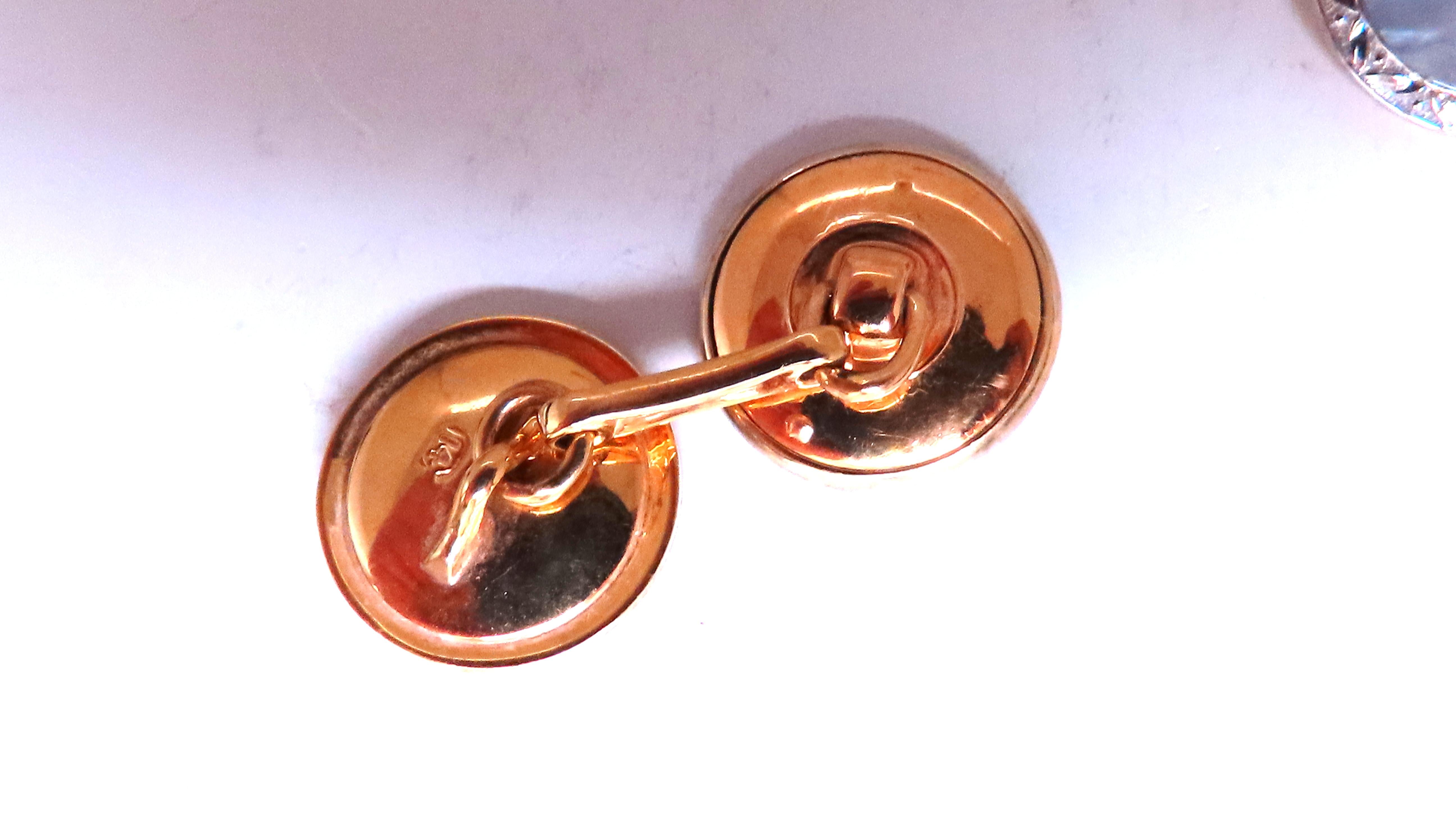 14kt Gold Mother of Pearl Cufflinks and Studs Set - Elegant Pearl Button Covers for Men's Dress Shirts - Perfect for Weddings, Business Meetings & Formal Events