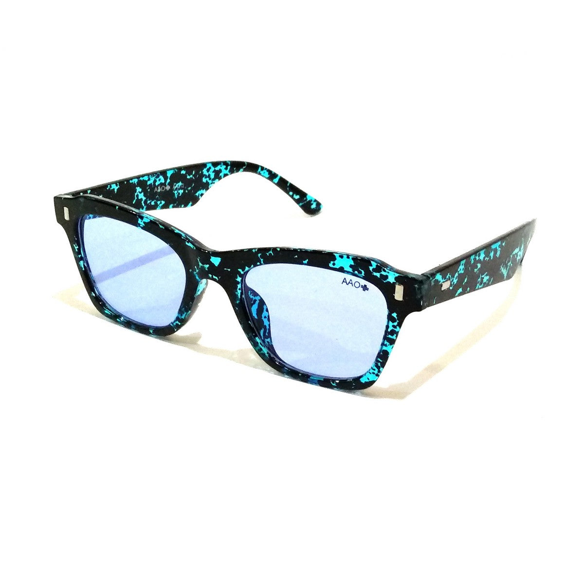 Premium Blue Sunglasses with Light Blue Gradient Lens - UV Protection, Polarized & Stylish for Men & Women - Perfect for Driving, Beach & Outdoor Activities